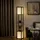 Homcom Stehlampe mit Regal 40W Schwarz