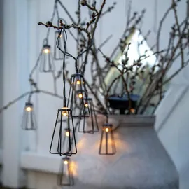 Star Trading LED-Solar-Lichterkette 'Eddy', 10 ww LED, Metall