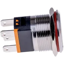 Joy-It BUTTON22C-M-GR BUTTON22C-M-GR Tastschalter 250 V/AC 15 A 1 x Ein/Aus tastend Grün (Ø x H) 24.80 mm x 34.50 mm IP67, IK10 1 St.