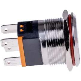 Joy-It BUTTON22C-M-GR BUTTON22C-M-GR Tastschalter 250 V/AC 15 A 1 x Ein/Aus tastend Grün (Ø x H) 24.80 mm x 34.50 mm IP67, IK10 1 St.