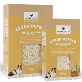Paws & Patch Reisflocken für Hunde und Katzen 500 g
