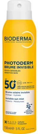 Bioderma Photoderm Invisible Sun Mist SPF50+ Empfindliche Haut Spray 150ml