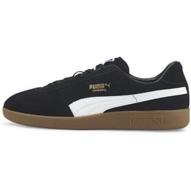 Puma Handball Indoor Court Shoe, Black White Gum, 40.5