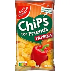 GUT&GÜNSTIG Paprika Chips 200,0 g