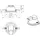 Beg LED-Downlight 1er DL12-18-172-LED-3C weiß Kunststoff