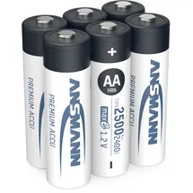Ansmann Mignon AA 2400 mAh 6 St.