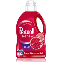 Perwoll Renew Color (25 Waschladungen), Colorwaschmittel, Feinwaschmittel stärkt die Fasern und verbessert die Farbintensität, intensive Frische
