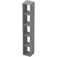 Home Affaire Infinity Bücherregal 28 x 28 x 186 cm Grau