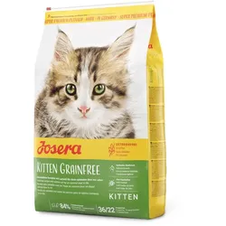JOSERA Kitten GrainFree Trockenfutter für Kitten Getreidefrei 10 kg