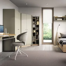 beautysofa Eckschrank ALEX 95 x 195 x 95 cm Grün