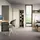 beautysofa Eckschrank ALEX 95 x 195 x 95 cm Grün