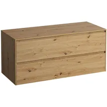 Laufen LANI Schubladenelement, ohne Ausschnitt, 1180x495x525mm, H4043301122671, Farbe: Wildeiche