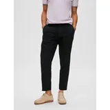 Selected SLH172-SLIMTAPE BRODY LINEN PANT Chinos Schwarz XL