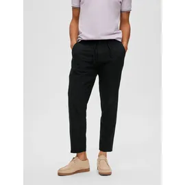 Selected SLH172-SLIMTAPE BRODY LINEN PANT Chinos Schwarz XL