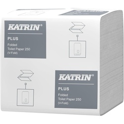KATRIN Einzelblatt-Toilettenpapier 2-lagig