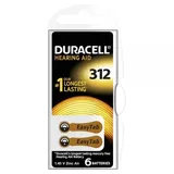 Duracell Easy Tab 312 6 Stück