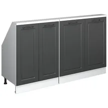 Vicco Rion 140 x 83,8 x 46 cm Anthrazit/Weiß