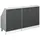 Vicco Rion 140 x 83,8 x 46 cm Anthrazit/Weiß