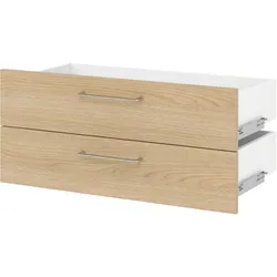 Hammerbacher-Schubladen für 80 cm breite Schränke, 1 OH, BS, Eiche-V918S2/E/BS