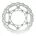 Moto-Master Bremsscheibe Flame Silver One Size