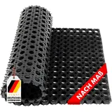 karat homeliving Octagon 100 x 150 cm Schwarz