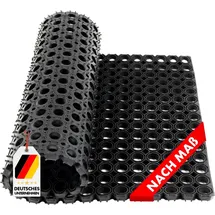karat homeliving Octagon 100 x 150 cm Schwarz