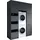 laundreezy Mehrzweckschrank-Set 168 x 238 x 68 cm Grau