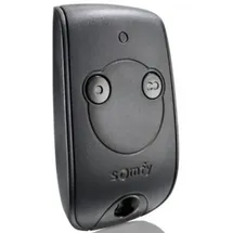 SOMFY 1841026 - 2-Kanal-RTS-Fernbedienung | Zur Steuerung von 2 RTS-Tor- und Garagentormotoren