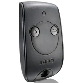 SOMFY 1841026 - 2-Kanal-RTS-Fernbedienung | Zur Steuerung von 2 RTS-Tor- und Garagentormotoren