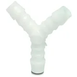 KLASEBO® Schlauchverbinder Y-Stück 4 mm Weiß