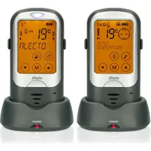 Alecto DBX68GS - Babyphone für den Außenbereich mit langer Reichweite, anthrazit / schwarz - Schwarz