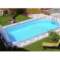 Steinbach Styria oval 625 x 360 x 150 cm blaue Poolfolie