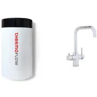 Thermoflow Kochendwasser-Armatur THERMOFLOW100E mit eckigem Auslauf
