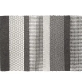 Beliani Teppich Akkaya Grau 160 x 220 cm