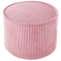 Wigiwama Pouffe / Sitzhocker, Farbe: Pink Mousse