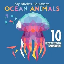 David & Charles My Sticker Paintings: Ocean Animals