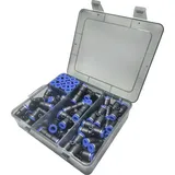 TRU Components Pneumatik-Verbinder TC-14109144 TC-Fitting set - 8mm Rohr-Ø: 8mm 48St.