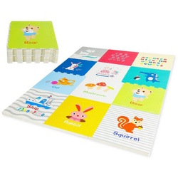 CCLIFE Puzzlematte Puzzlematte Krabbelmatte Spielmatte Baby XPE 60x60x2cm