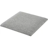 neu.haus Wandkissen Carpino 30 x 30 cm Hellgrau