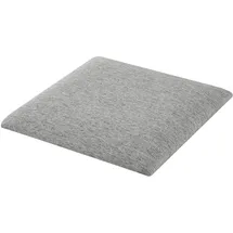 neu.haus Wandkissen Carpino 30 x 30 cm Hellgrau