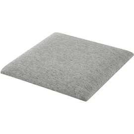 neu.haus Wandkissen Carpino 30 x 30 cm Hellgrau