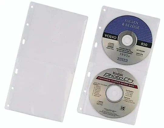 Durable 5203-19 Schutzhülle 2 Disks Transparent