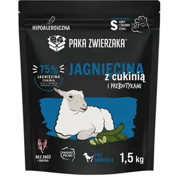 Paka Zwierzaka - Trockenfutter SH Lamm mit Zucchini „S“ 1,5kg