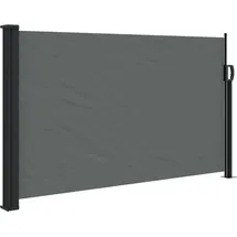 vidaXL Seitenmarkise 120 x 500 cm Grau Polyester