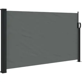 vidaXL Seitenmarkise 120 x 500 cm Grau Polyester