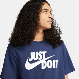 Nike JUST DO IT midnight navy/white S