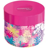 Quokka WHIM ZEBRAS | THERMOBEHÄLTER AUS EDELSTAHL FÜR ESSEN 369 ML