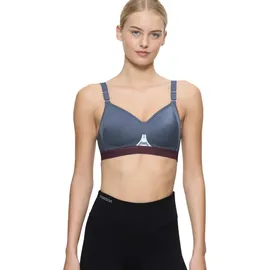 triaction by Triumph Sport-BH Triaction Gravity Lite P EX atmungsaktiv und extremer Halt blau 80