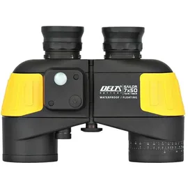 Delta Optical Fernglas 7x50 Schwarz/Gelb