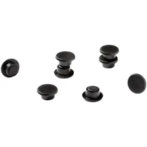 Durable Magnete, Industrieverpackung, 37 mm, 1000p, schwarz, 20 Stück, 475401